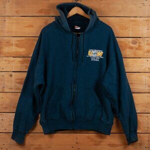 Vintage US Steel Workers Union Hoodie- Men's XL, Alaska Local 4959, Made in USA